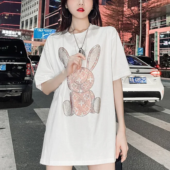 Shirts - Kaos Kasual Musim Panas Wanita: Kaos