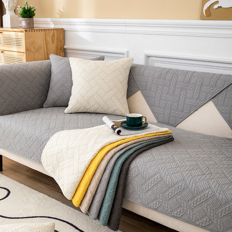 Sarung Sofa Katun Anti Selip W - Suits ulasan dan harga