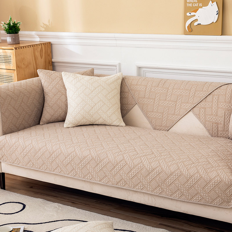 Sarung Sofa Katun Anti Selip W - Suits ulasan dan harga