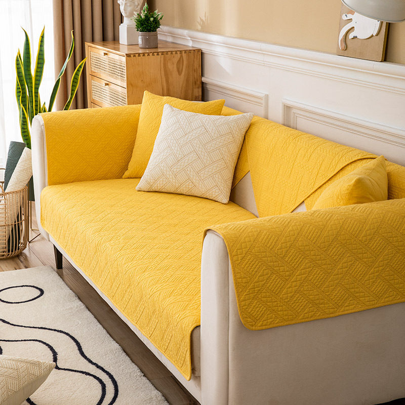 Sarung Sofa Katun Anti Selip W - Suits ulasan dan harga