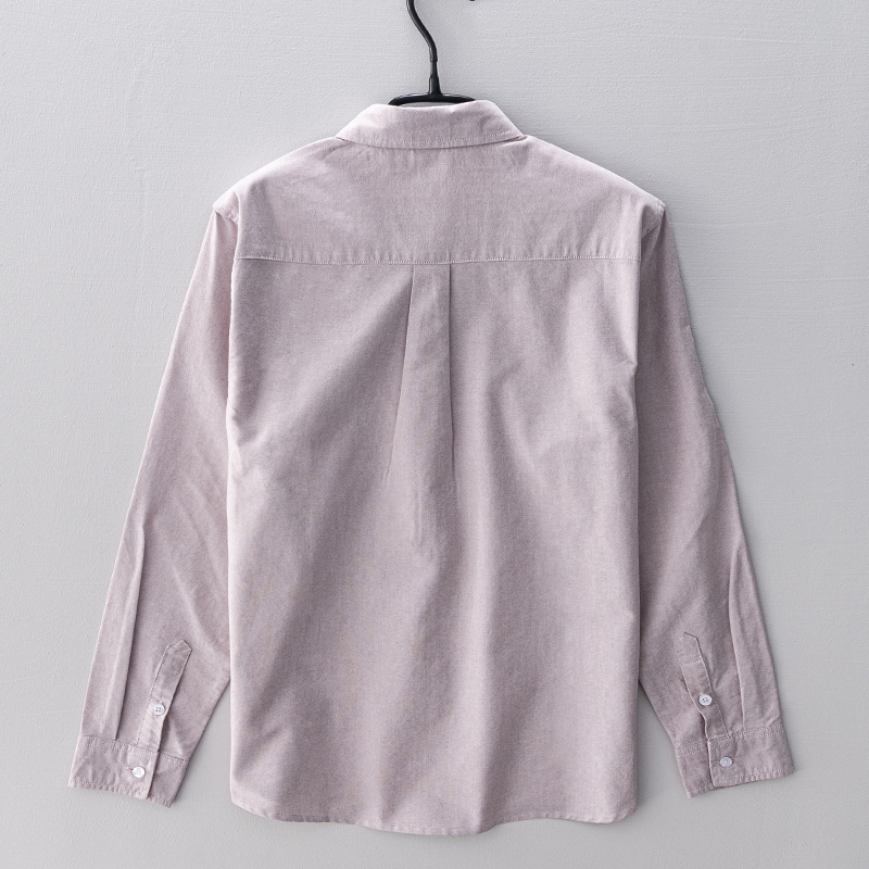 Kemeja katun lengan panjang pr - Oxford Cotton Casual Shirt Business ulasan dan harga